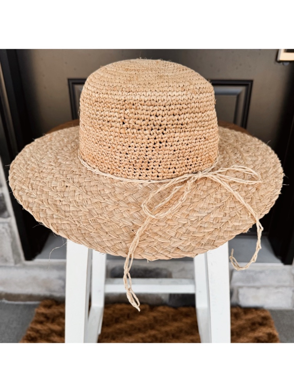 Womanswork Raffia Garden Sun Hat One Size NWOT